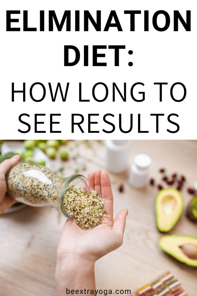 Elimination diet: how long to see results.